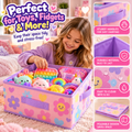 Squish & Squeeze Foldable Storage Box | Pastel Toy & Fidget Organiser