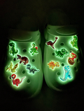 Christmas Glow Shoe Charms – 7-Piece Set